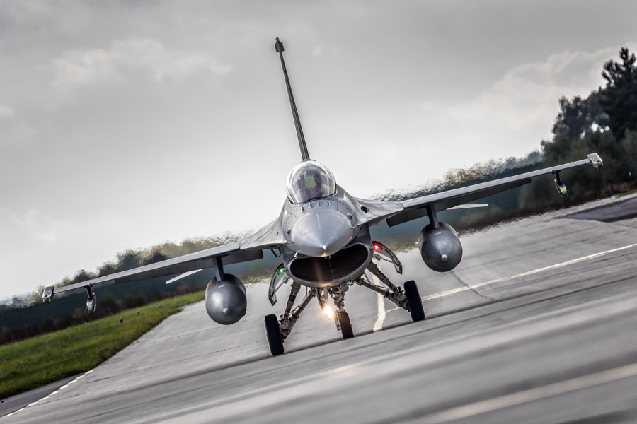 F-16 Block 52+ Jastrząb - 31. BLT fot. Michał Banach
