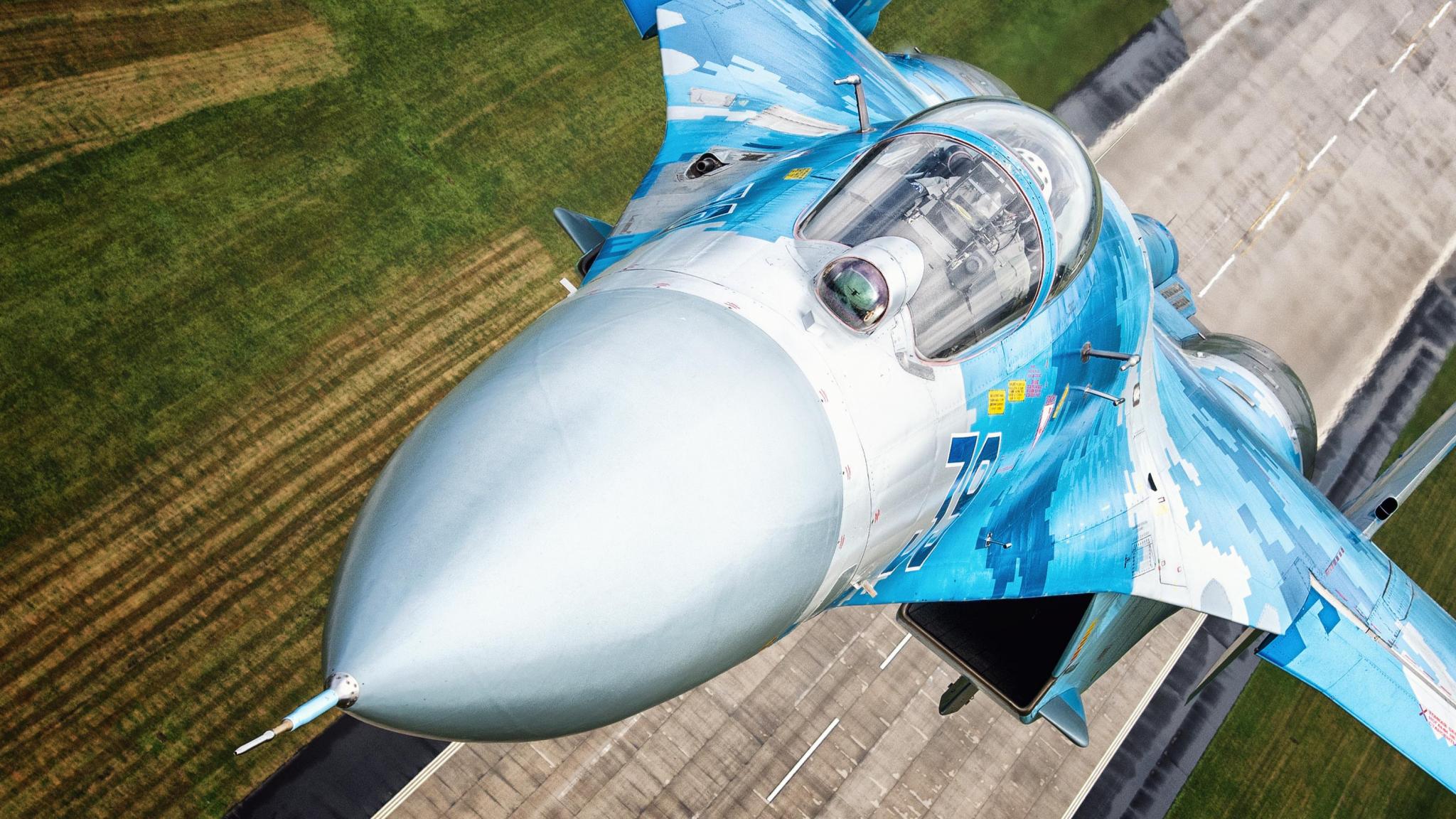 Air-to-Air Photo Shoot with Ukrainian Su-27