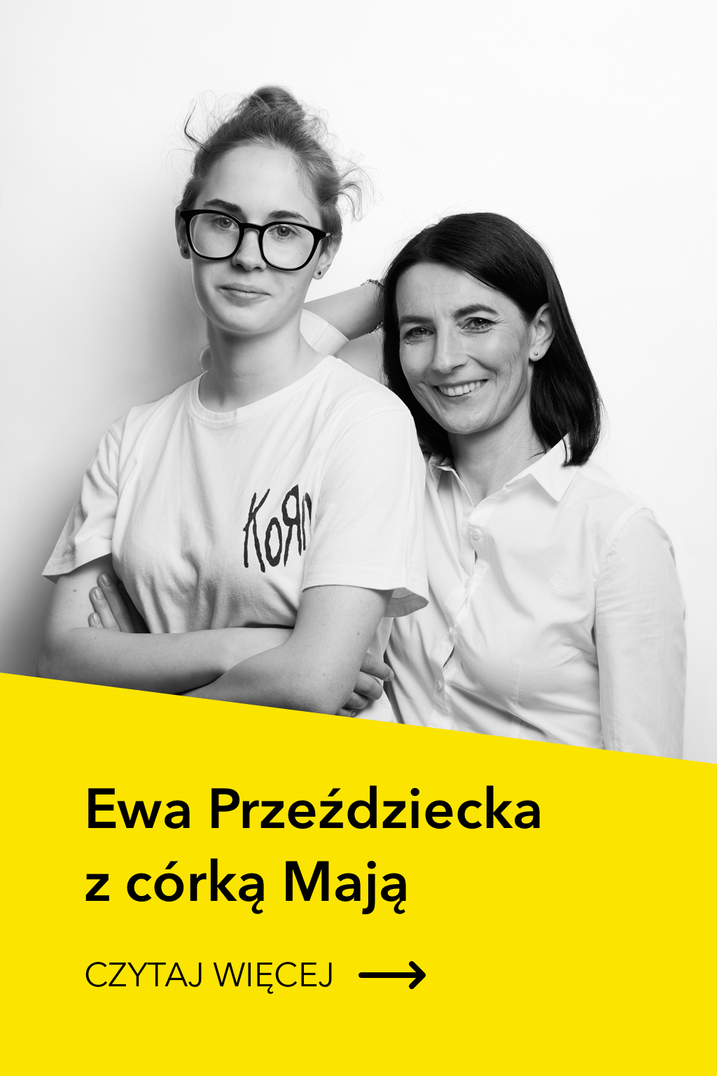 Ewa Przeździecka z córką Mają